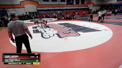 197 lbs Quarterfinal - Casey Aikman, North Central (IL) vs Matthew Kelly, Rhode Island