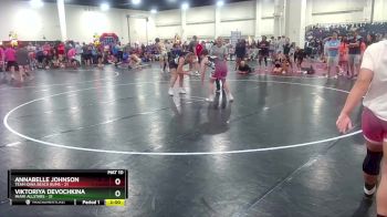 140 lbs Champ Round 1 (16 Team) - Annabelle Johnson, Team Iowa Beach Bums vs Viktoriya Devochkina, MIAMI ALLSTARS