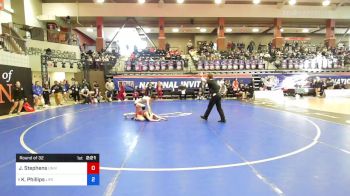 109 lbs Round Of 32 - Jaine Stephens, University Of The Cumberlands vs Kory Phillips, Life U (Georgia)