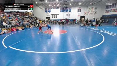 85 lbs Quarterfinal - Elijah Reynolds, Dean Morgan vs Stephen Holbrook, CY Middle School