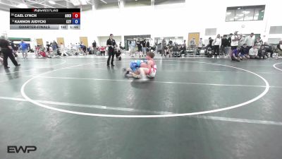 126 kg Quarterfinal - Cael Lynch, Askren Wrestling Academy vs Kannon Judycki, Izzy Style Wrestling