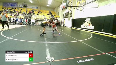 112-B lbs Round Of 16 - Alex Walker, Tahlequah Wrestling Club vs Treyton Arrington, Jay