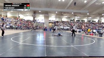 AA 150 lbs Champ. Round 1 - Sam Massey, Green Hill High School vs Michael Anderson, Arlington High School