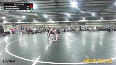 175 lbs Consi Of 8 #1 - Brody Bloomer, Wichita Wrestling Club vs Anthony Rickman, Weigh In Club