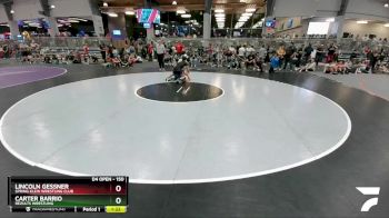 150 lbs Quarterfinal - Carter Barrio, ReZults Wrestling vs Lincoln Gessner, Spring Klein Wrestling Club