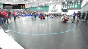 144 lbs Cons. Round 5 - Kaine Ingold, Redlands East Valley vs Steven Gomez, Corona Senior