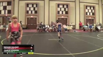 72 lbs Quarterfinals (8 Team) - Richard Maloney, Steel Valley Black vs Charlie Atkinson, Steel Valley Red