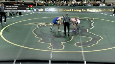 149 lbs Semifinal - Brock Herman, Little Rock vs Hayden Zinkin, CSU Bakersfield