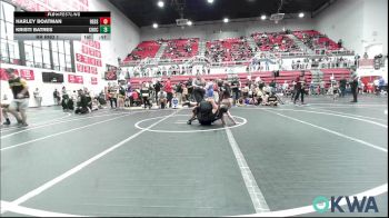 120 lbs Rr Rnd 1 - Harley Boatman, Redskins Wrestling Club vs Kristi Batres, Choctaw Ironman