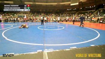 73 lbs Round Of 32 - Michael Fangerow, Lincolnway Wrestling Club vs Colton Oeltjenbruns, Green River Grapplers
