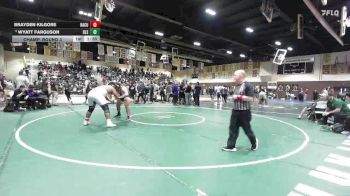 285 lbs Champ. Round 3 - Wyatt Farguson, De La Salle vs Brayden Kilgore, Rancho Cucamonga