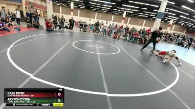 82 lbs Semifinal - Kase Frith, Duncan Demon Wrestling vs Paxton Dyson, Texas Elite Wrestling Club