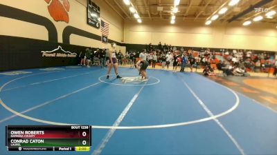 175D Round 2 - Owen Roberts, Natrona County vs Conrad Caton, Laurel