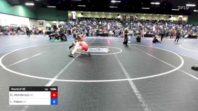 124 lbs Round Of 32 - Hannah Henderson, MO vs Lexy Pabon, MD