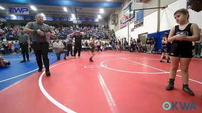 Rr Rnd 1 - Bohdi Scott, Tiger Trained Wrestling vs Kai'lynn Neighbors, Muskogee Rougher Youth Wrestling