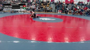 132 lbs Champ. Round 1 - Isaiah Rojas, Steilacoom vs Rorek Foss, Black Hills
