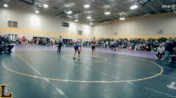 100 lbs Cons. Round 2 - Mia Fijan, Eureka vs Shaylynn Mills, Fox