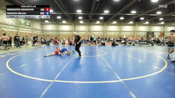 120 lbs Rr Rnd 4 - Remington Grunhuvd, Lebanon Die Hard Wrestling - BHSE vs Maddox Millan, Guarionex Diaspora - BHSE
