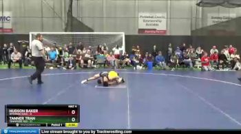 85 lbs Round 4 (6 Team) - Tanner Tran, Tennessee Red vs Hudson Baker, Wyoming Gold