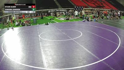 88 lbs Champ. Round 1 - Kyler Alger, Oregon vs Eamonn Johnson