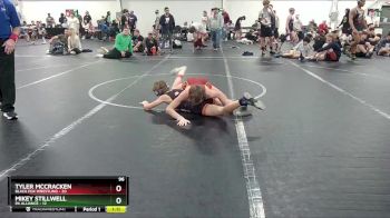 96 lbs Round 4 (8 Team) - Mikey Stillwell, PA Alliance vs Tyler McCracken, Black Fox Wrestling