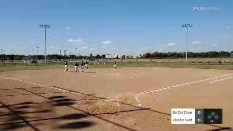 So Cal Choppers Lu vs. Prolific Fastpitch - 2020 Bombers Exposure Weekend - Veterans