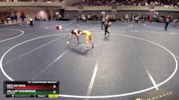 107 Championship Bracket Quarterfinal - William Bainbridge, Hastings vs Declan Dahl, Anoka