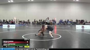 184 lbs 2nd Wrestleback (16 Team) - Micah Downs, Millikin vs Zion Carpenter, Averett