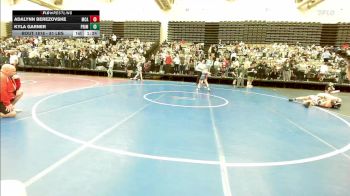 81 lbs Rr Rnd 3 - Adalynn Berezovske, Mount Carmel Area vs Kyla Garner, Prime Mat Club