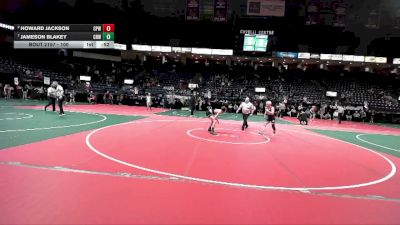 100 lbs 3rd Place Match - Howard Jackson, CPWA vs Jameson Blakey, CRW3