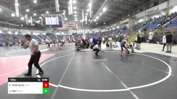 113 lbs Semifinal - Alex Rodriguez, Chatfield WC vs Josiah Neri, NM Bad Boyz