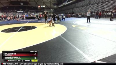 54 lbs Semifinal - Amelia Berwald, Ascend Wrestling Academy vs Rylee Smith, Washington