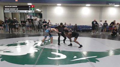 120 lbs Round Of 32 - Rocklin Zinkin, CA vs Eddie Woody Jr, IA