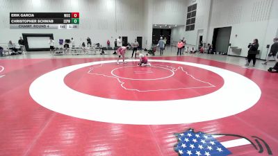 165 lbs Champ. Round 4 - Erik Garcia, Wisconsin vs Christopher Schwab, South St. Paul Wrestling Club