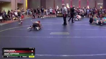 58 lbs Round 2 (4 Team) - Taten Roper, MO Outlaws Gold vs Henry Hoffmann, Alpha Elite