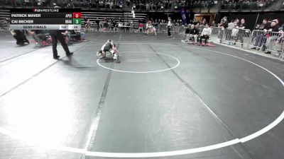 60 lbs Semifinal - Patrick Maver, Apex vs Cai Becker, Dragon Rtc