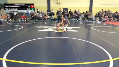 60 lbs Semifinal - McCoy Heinrich, American Outlaws Wrestling vs John Joswiak, Forest Lake Wrestling Club