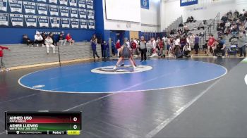 121 lbs Round 3 - Ahmed Uso, Maple Grove vs Asher Ludwig, White Bear Lake Area