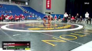 100 lbs 4th Wrestleback (16 Team) - Aniya Hawkins, Jordan vs Julia Carcamo, Gainesville