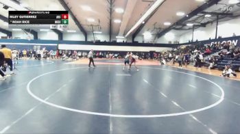 157 lbs Champ. Round 1 - Noah Rice, Messiah vs Riley Gutierrez, Arcadia