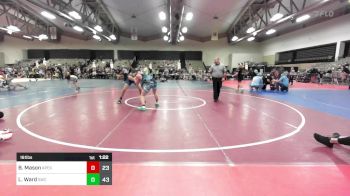 161 lbs Rr Rnd 3 - Bryant Mason, Apex vs Luke Ward, Seagull Wrestling Club