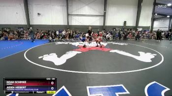 84 lbs Champ. Round 1 - Noah Schimke, NWWC vs Aiden Hiebert, Thunder Mountain Wrestling Club