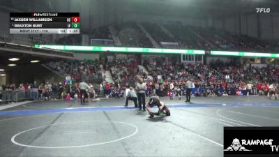110 lbs Champ. Round 1 - Braxton Burt, Lawrence Elite vs Jaxsen Williamson, Chase County