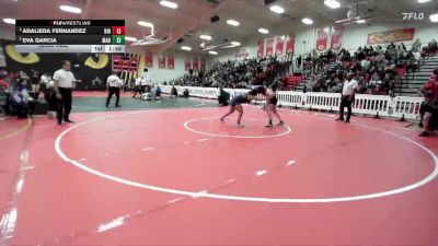 155 lbs Semifinal - Adalieda Fernandez, Birmingham vs Eva Garcia, Marina