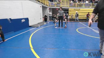 45 lbs Round Of 32 - Daniel Hale, Standfast vs Mereck Malone, Bartlesville Wrestling Club