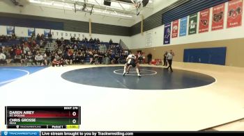 220 lbs Semifinal - Chris Grosse, Mead vs Daren Airey, Mt. Spokane