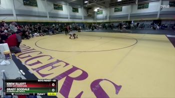 65 lbs Cons. Round 4 - Grady Goodale, Glendive Mat Devils vs Krew Elliott, Windy City Wrestlers