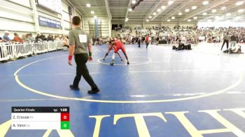 113 lbs Quarterfinal - Zane Crouse, PA vs Amari Vann, NJ