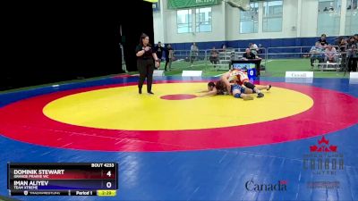 92kg Cons. Round 3 - Dominik Stewart, Grande Prairie WC vs Iman Aliyev, Team Xtreme