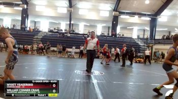 60/65 Round 3 - William Conner Craig, Roundtree Wrestling Academy vs Wyatt Yeager(60), Warrior Ridge